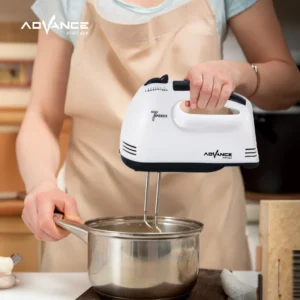 Advance Hand Mixer MX133 Alat Pengocok Telor Pengaduk Adonan 7 Kecepatan Garansi Resmi 1 Tahun