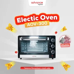 Electric Oven Advance AOV-300 Oven listrik Multifungsi 20L - 750W