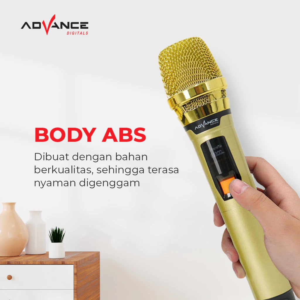 Advance Microphone Double Wireless MIC-206 - Image 4