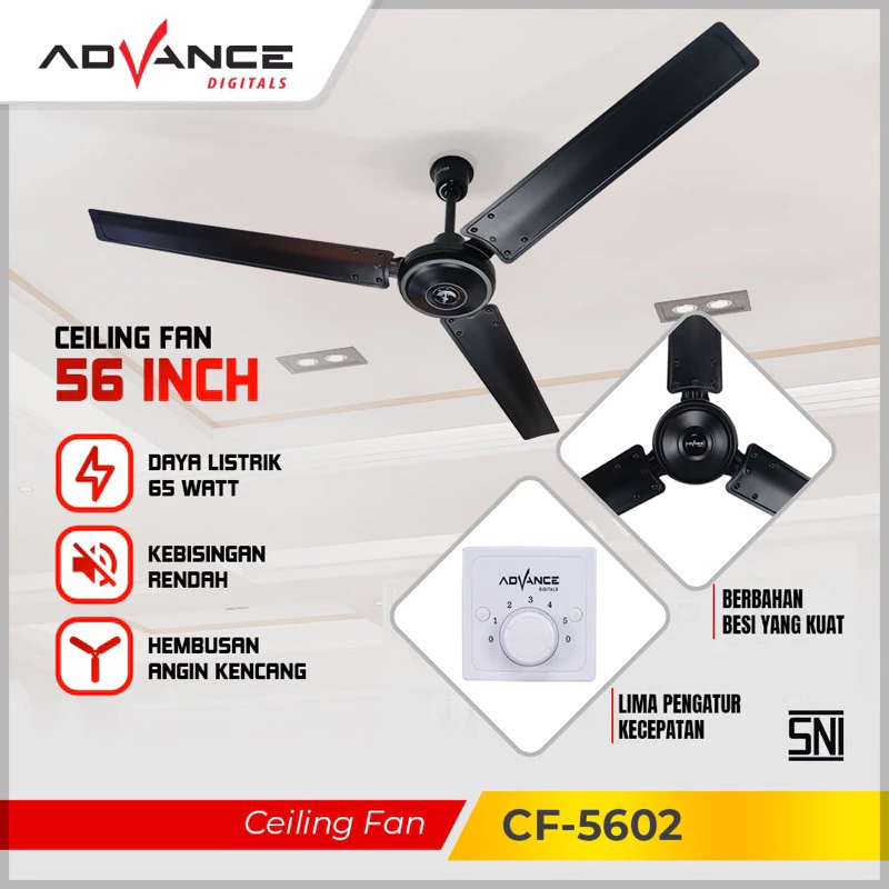 Advance CF-5603 Ceiling Fan / Kipas Angin Gantung - Image 2