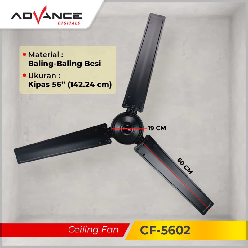 Advance CF-5603 Ceiling Fan / Kipas Angin Gantung - Image 3