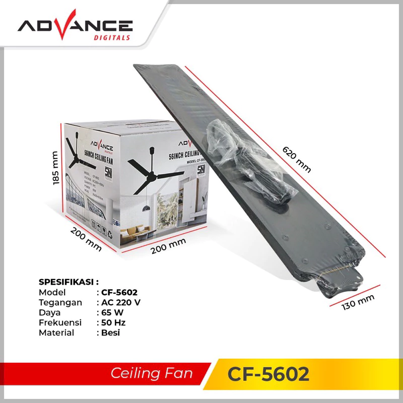 Advance CF-5603 Ceiling Fan / Kipas Angin Gantung - Image 7