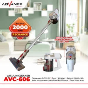 Advance AVC-606 Cordless Hand - Held Vacuum Cleaner Penyedot Debu Tanpa Kabel Vakum Vacum
