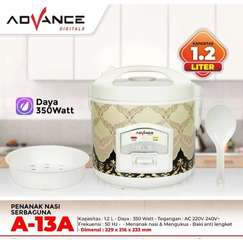 RICE COOKER ADVANCE A-13A/B - Image 2