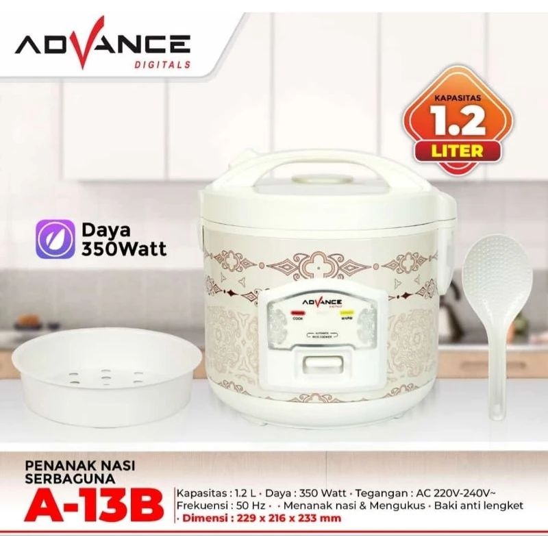 RICE COOKER ADVANCE A-13A/B - Image 3