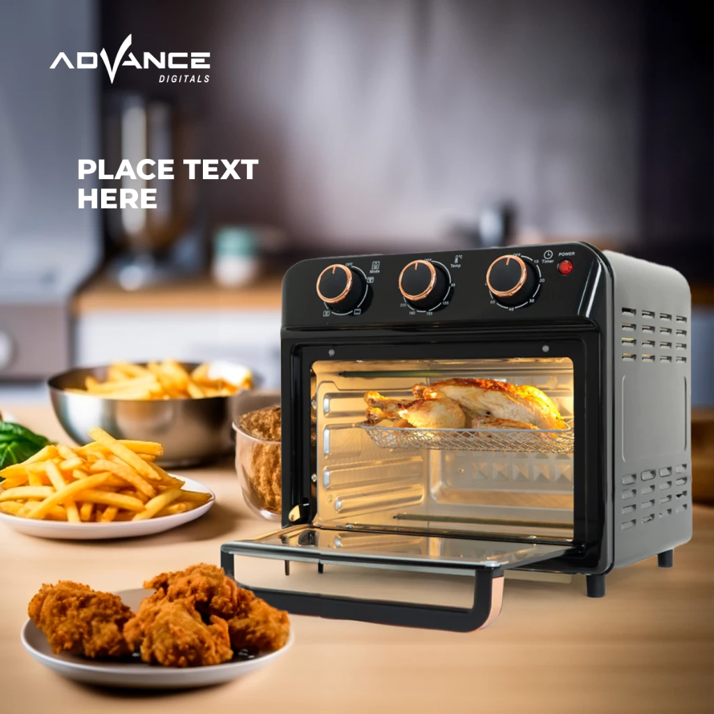 ELECTRIC AIR FRYER ADVANCE ADF-160AW - Image 4