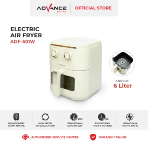 ELECTRIC AIR FRYER ADVANCE ADF-601W