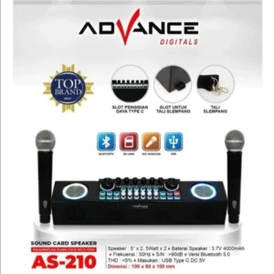 SPEAKER ADVANCE SOUND CARD AS-210