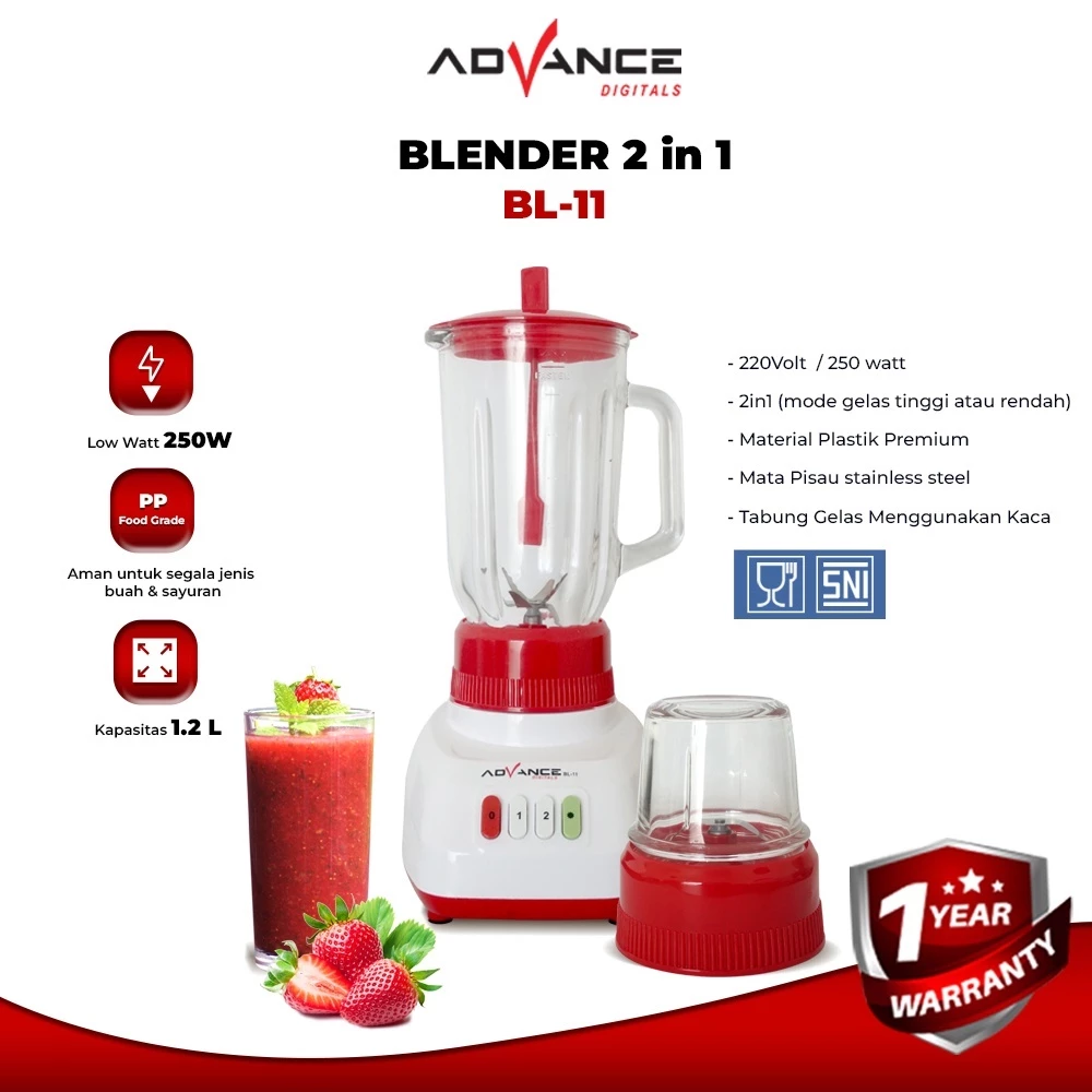 BLENDER ADVANCE BL-11 RED
