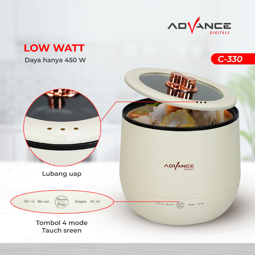 ADVANCE PANCI ELEKTRIK C-330 BEIGE - Image 9