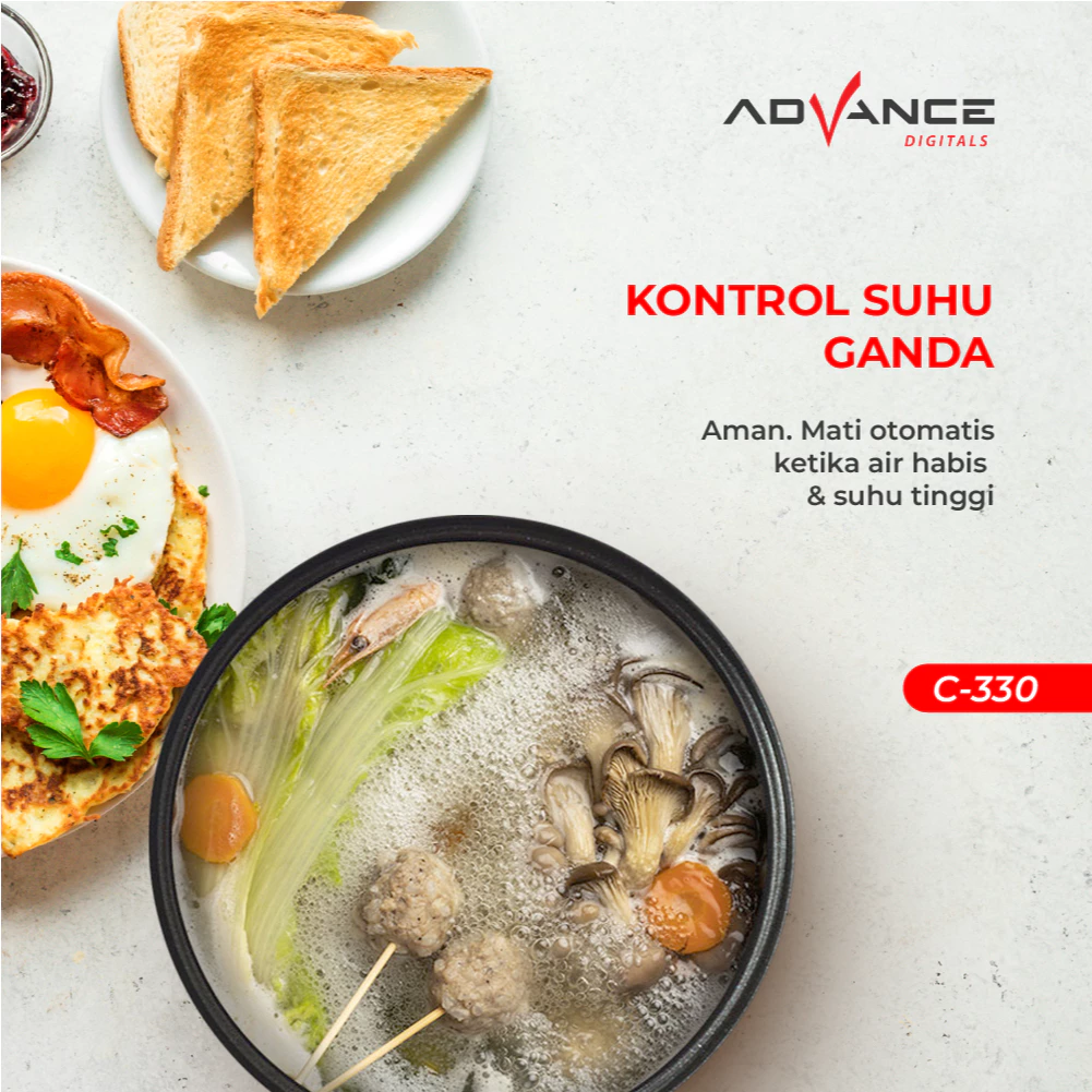 ADVANCE PANCI ELEKTRIK C-330 BEIGE - Image 7