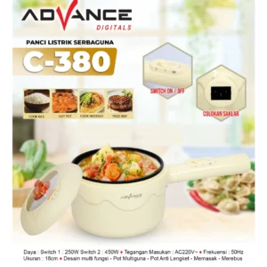 WARMER STEAMER COOKER ADVANCE C-380 BEIGE