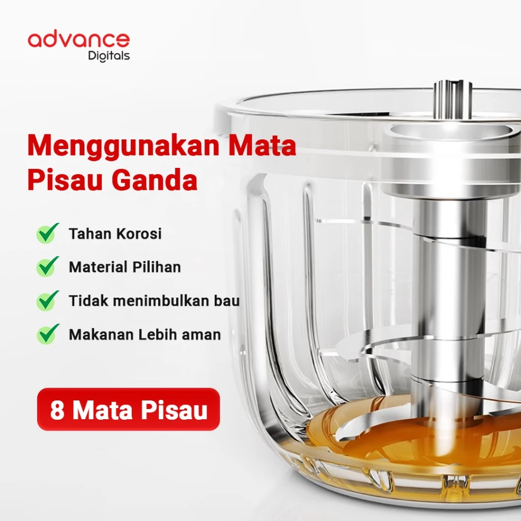 FOOD CHOPPER ADVANCE CHP-03A BLUE - Image 7