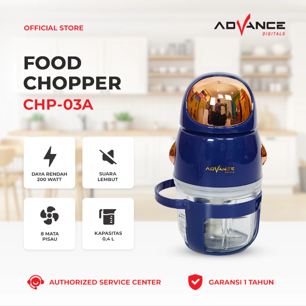FOOD CHOPPER ADVANCE CHP-03A BLUE