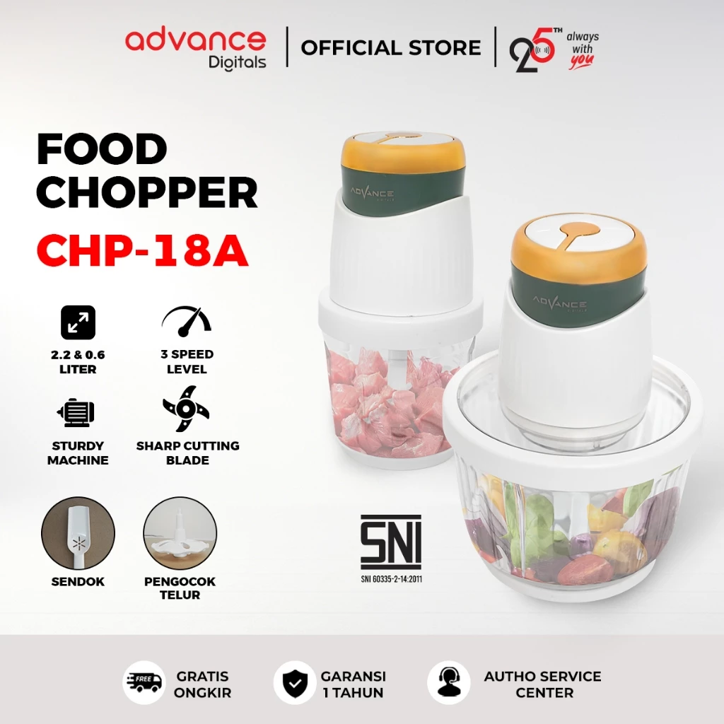 FOOD CHOPPER ADVANCE CHP-18A