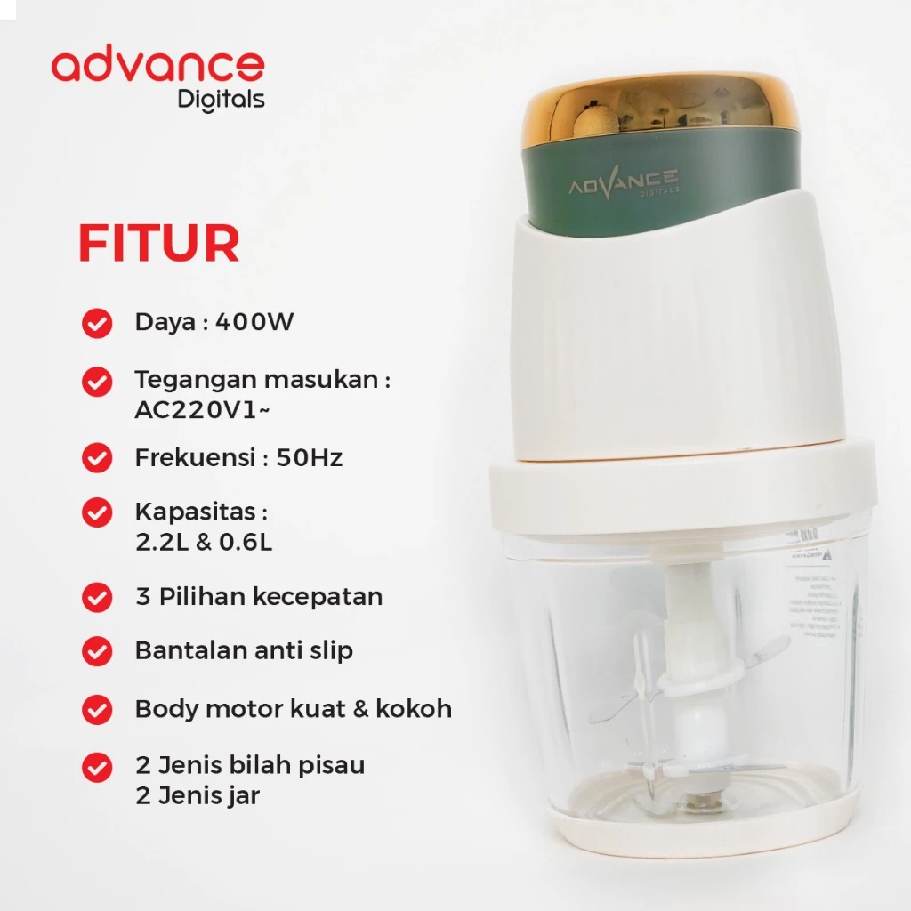 FOOD CHOPPER ADVANCE CHP-18A - Image 4