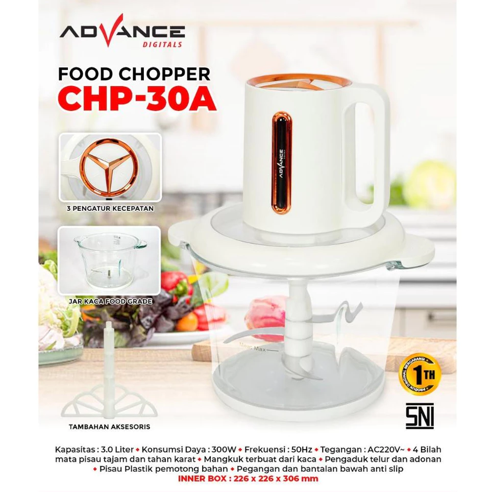 FOOD CHOPPER ADVANCE CHP-30A BEIGE
