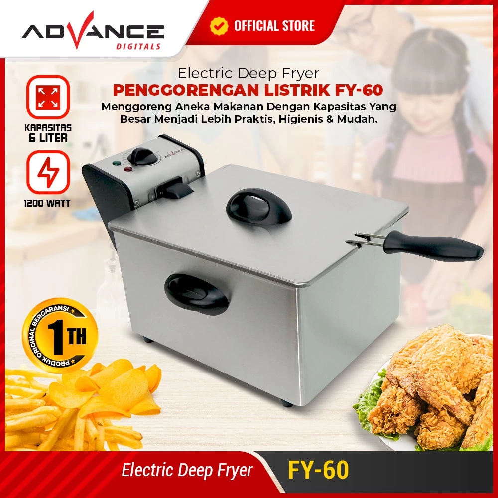 ELECTRIC DEEP FRYER ADVANCE FY-60 - Image 8