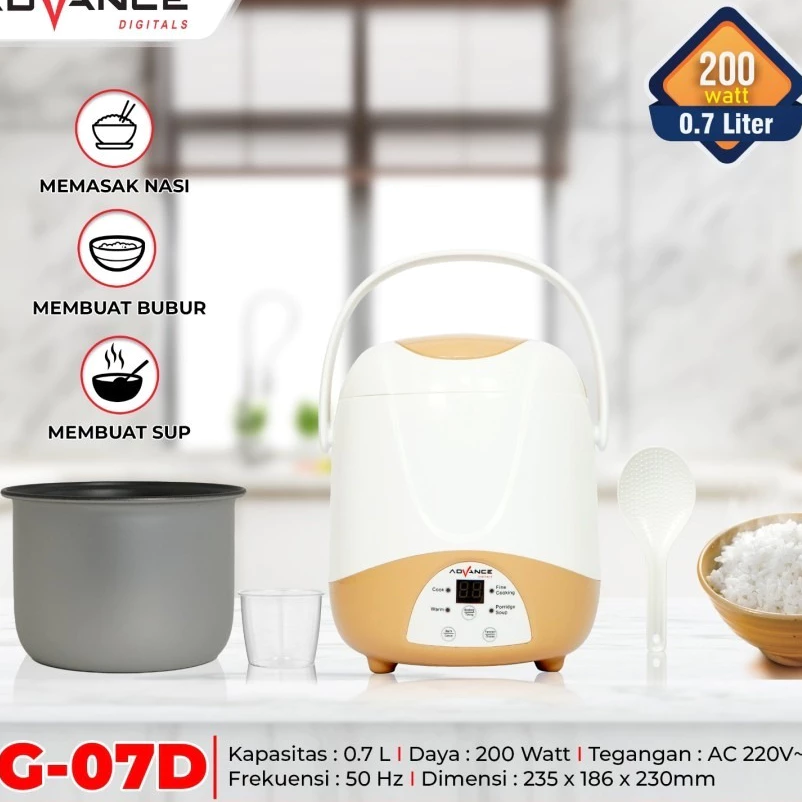RICE COOKER ADVANCE G-07D