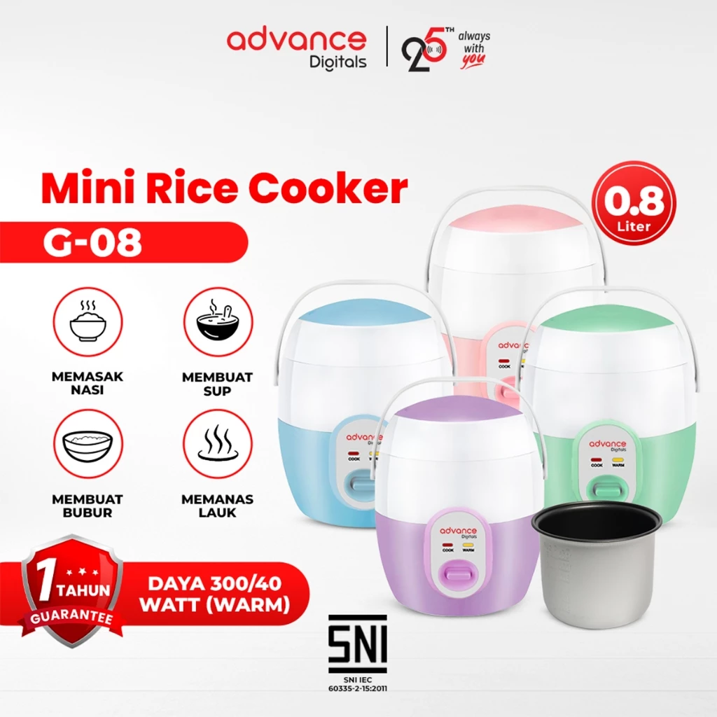 RICE COOKER ADVANCE G-08