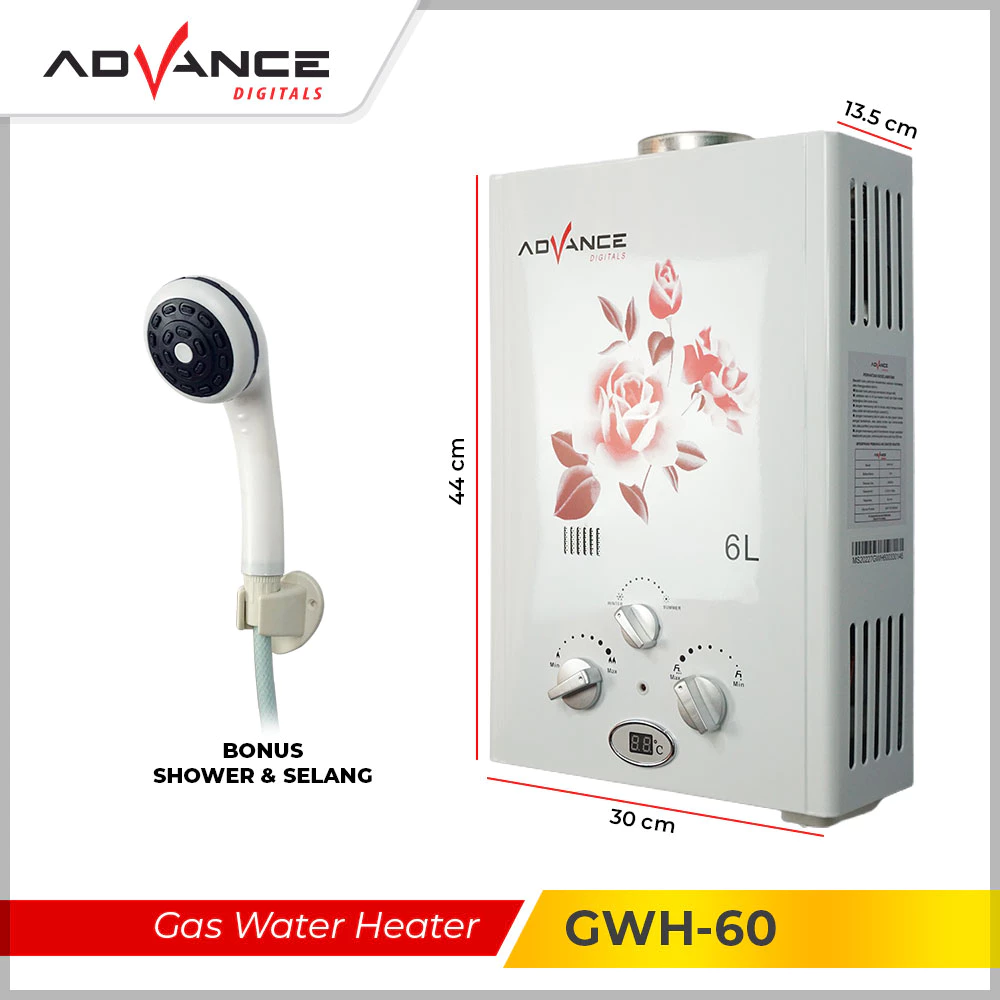 Gas Water Heater ADVANCE GWH-60 - Image 3