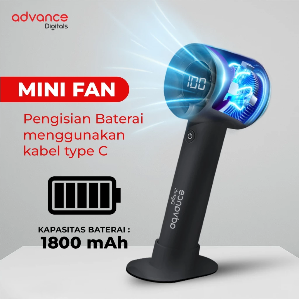 KIPAS ANGIN ADVANCE MINI FAN HSF-60 - Image 6