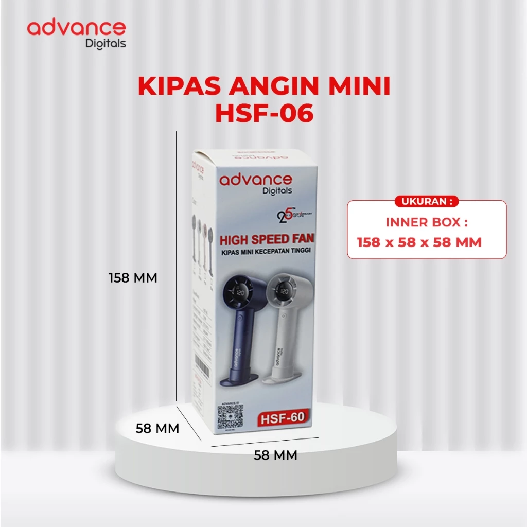 KIPAS ANGIN ADVANCE MINI FAN HSF-60 - Image 3