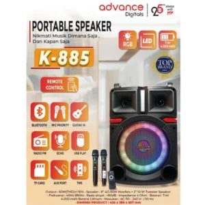 SPEAKER ADVANCE K885 BLACK
