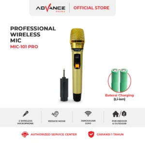 ADVANCE MIC WIRELESS MIC-101 PRO
