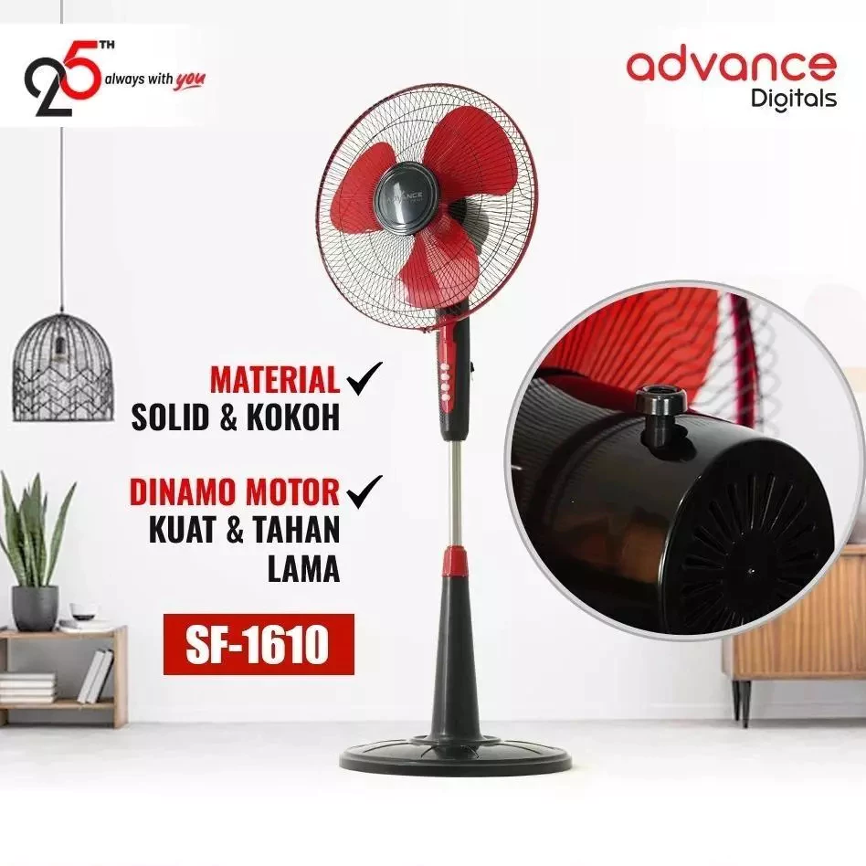 KIPAS ANGIN ADVANCE STAND SF-1610 - Image 5