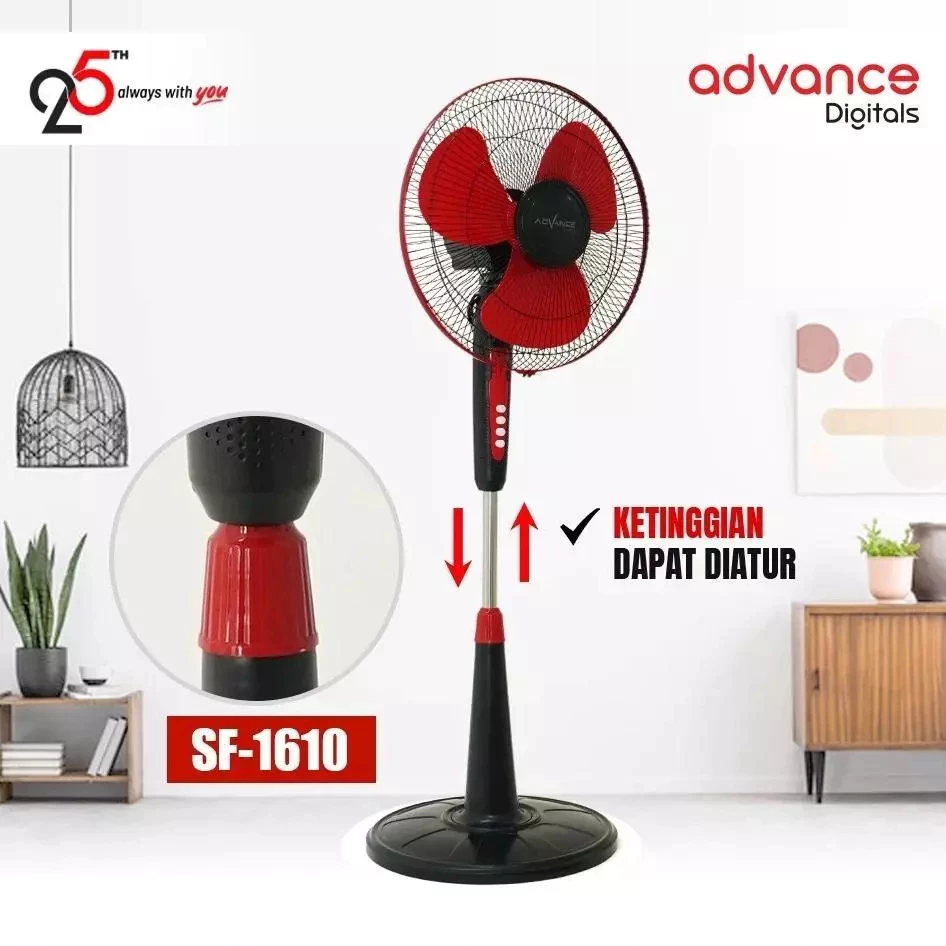 KIPAS ANGIN ADVANCE STAND SF-1610 - Image 4