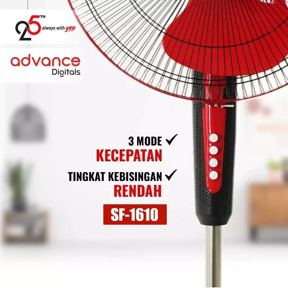 KIPAS ANGIN ADVANCE STAND SF-1610 - Image 3