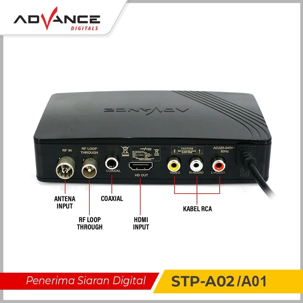 SET TOP BOX DVB-T2 ADVANCE STP-A02 - Image 7