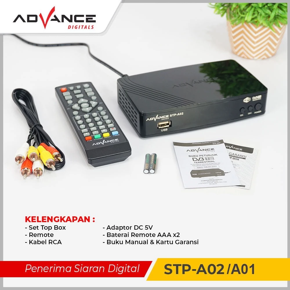 SET TOP BOX DVB-T2 ADVANCE STP-A02 - Image 6
