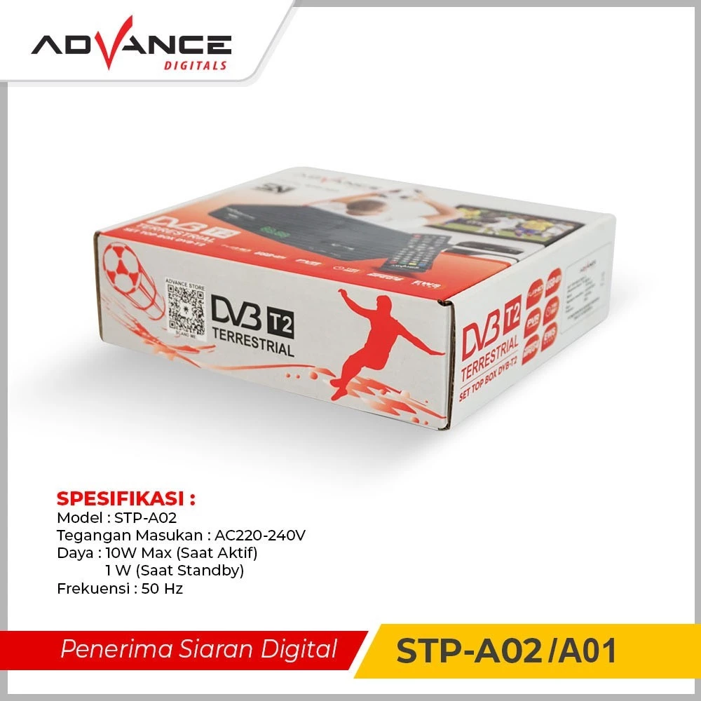 SET TOP BOX DVB-T2 ADVANCE STP-A02 - Image 3