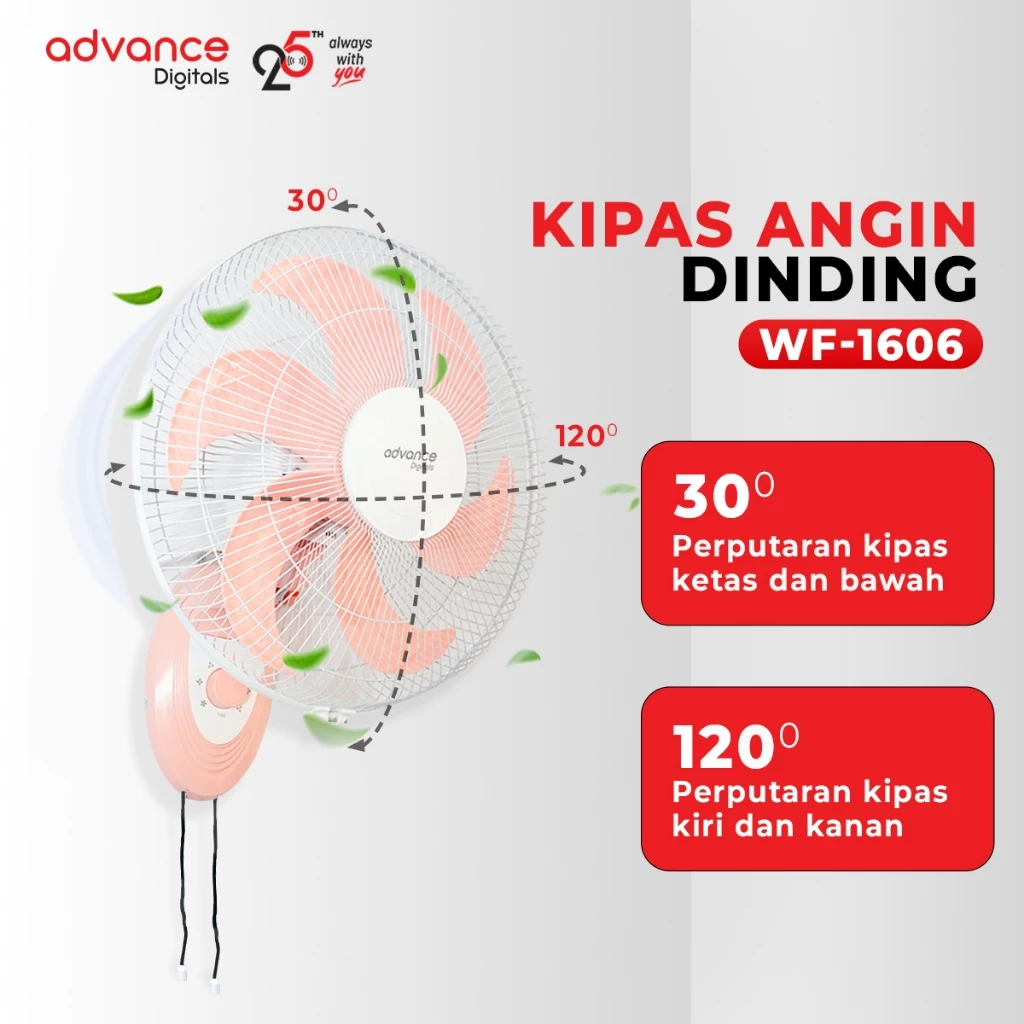 KIPAS ANGIN ADVANCE WF-1606 - Image 5