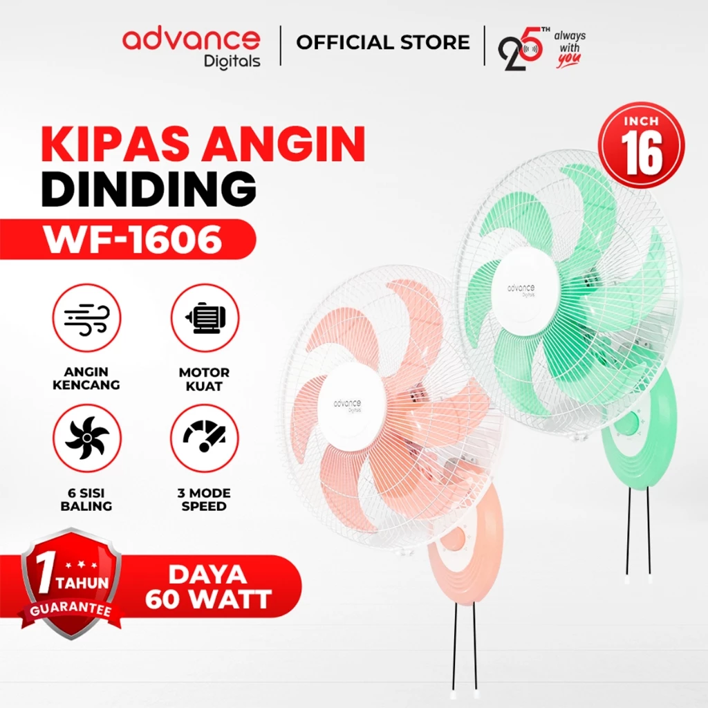KIPAS ANGIN ADVANCE WF-1606