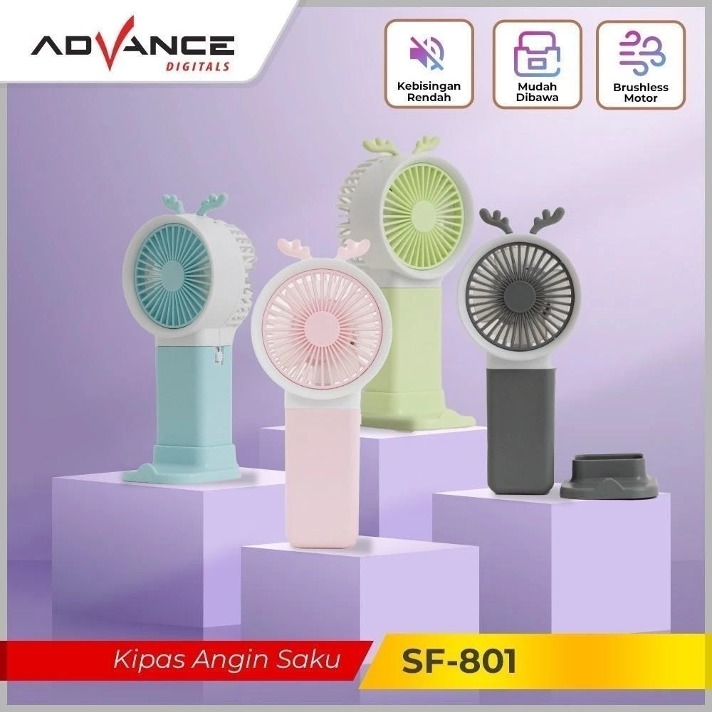 Advance SF-801 Kipas Tangan Mini Fan Desktop Portabel USB - Image 2