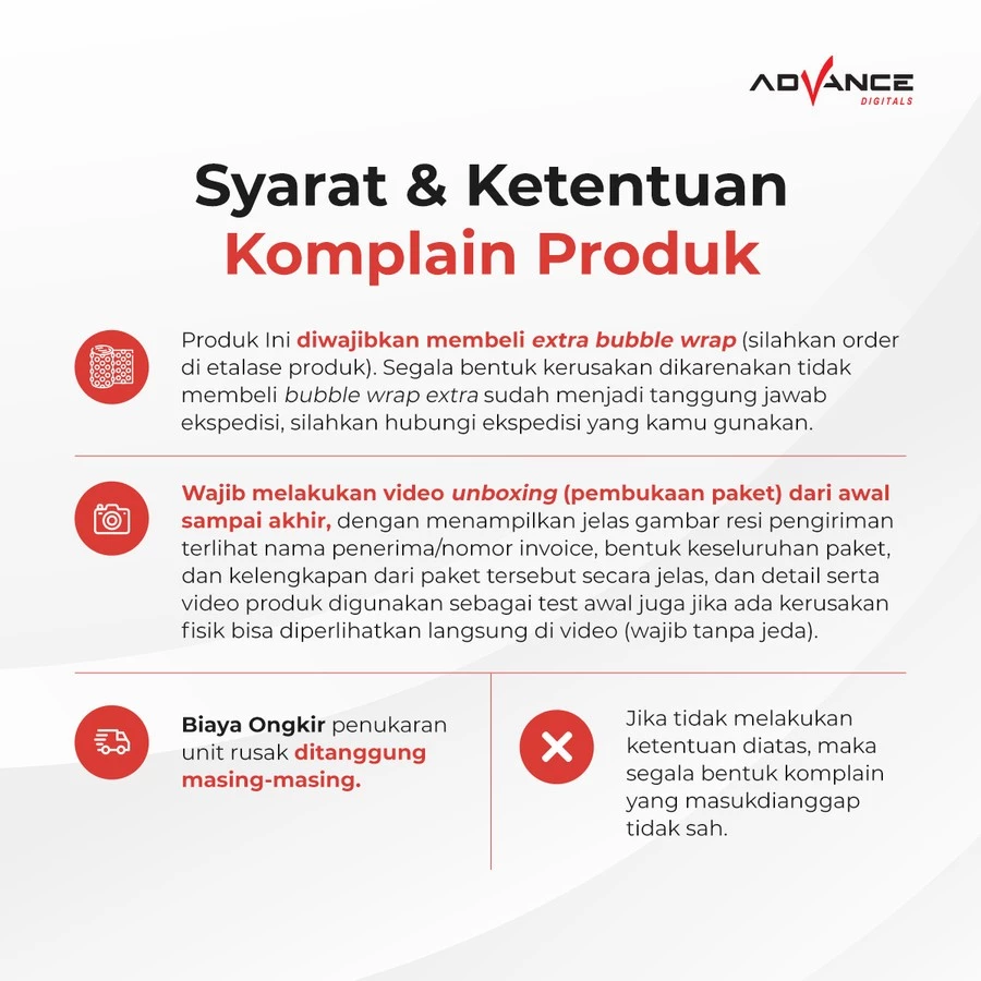 Advance Mic-208 Dual Microphone Wireless Anti Noise Garansi Resmi 1 Tahun - Image 4