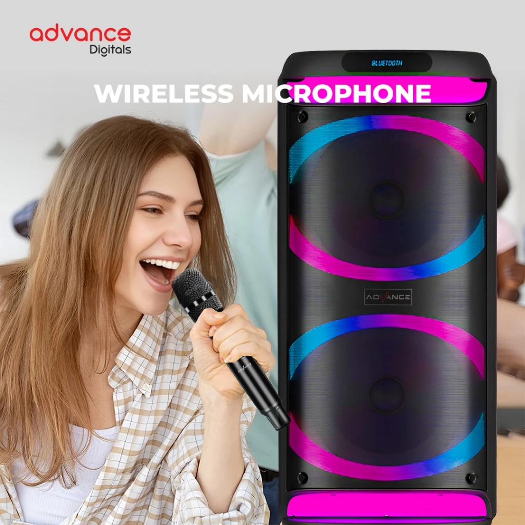 Advance Speaker K10D-B 10 inch Dual Subwoofer Free 2 Microphone Garansi Resmi 1 Tahun - Image 8