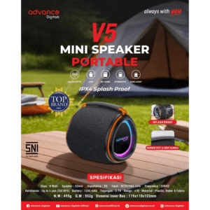 Advance Speaker Bluetooth Portable V-5 ( V5 )