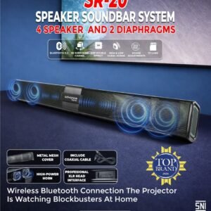 Advance Speaker SR-20 Portable Speaker Suara Jernih Bass Mantap