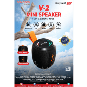 Advance Speaker Mini V-2 Portable Sound Jernih Bass Mantap