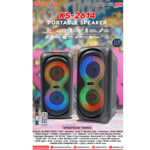 Speaker Bluetooth Advance KS-2614