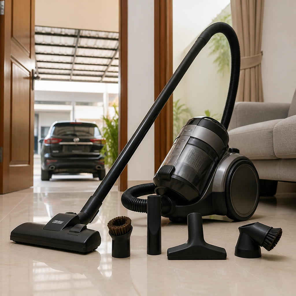 Memilih vacuum cleaner untuk membersihkan rumah dan mobil